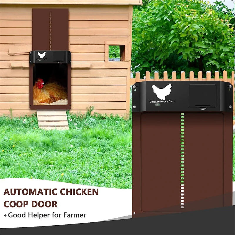 Digstick™ Smart Light-Sensor Chicken Door