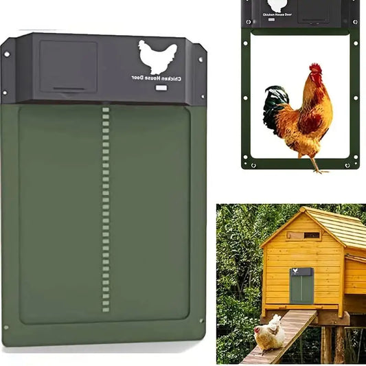Digstick⢠Smart Light-Sensor Chicken Door