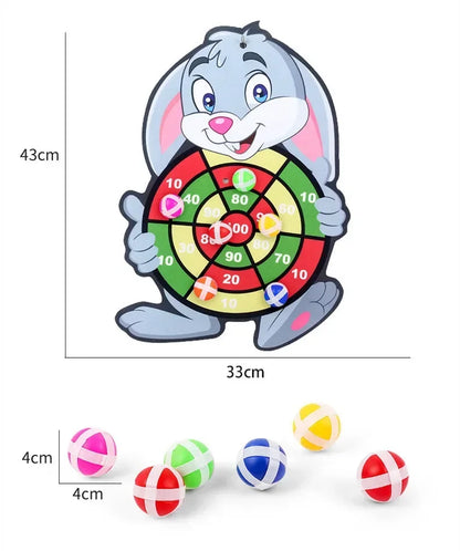 Educational Games Dart Board Kids Toy Stickey Ball Dart Indoor Sports Child Montessori Games for Children Gifts baby toys