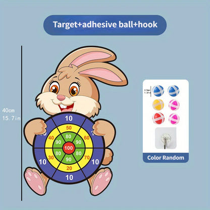 Educational Games Dart Board Kids Toy Stickey Ball Dart Indoor Sports Child Montessori Games for Children Gifts baby toys