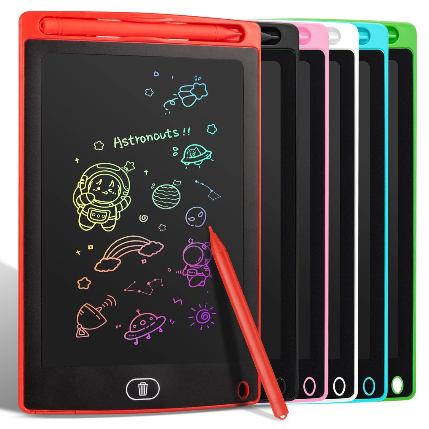 12" LCD Writing Tablet for Kids - Reusable Drawing Board with Eye Protection, Lock Function, Instant Erase - Gift for Boys Girls